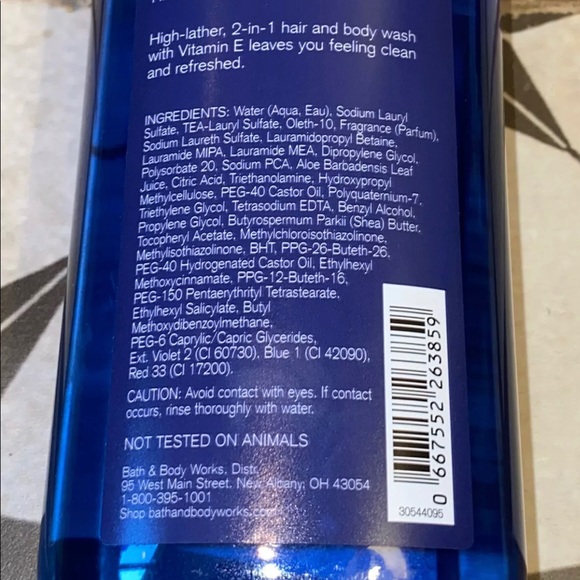 BATH & BODY WORKS PARIS MENS BODY WASH NEW - Picture 2 of 5